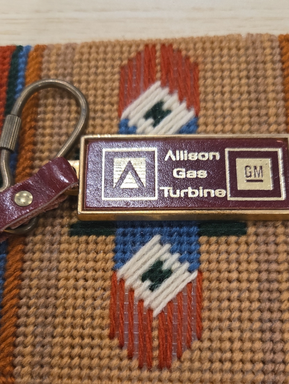 Allison Gas Turbine Keychain